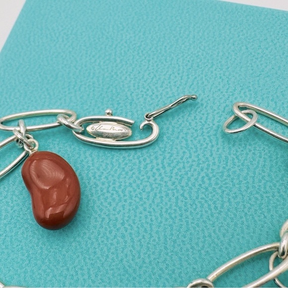 RARE Tiffany & Co. Peretti Gemstone Jade Crystal Lapis Lazuli Jasper Bracelet - Picture 11 of 15